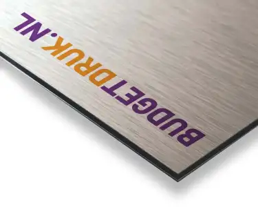 (afbeelding voor) aluminium sandwichplaat geborsteld 3 mm